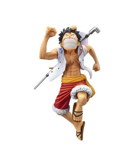 Figura Banpresto Monkey D. Luffy 17cm - One Piece - Versión Especial Atuendo de Marine