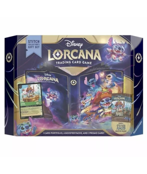 Gift Set Stitch Collector's Azurite Sea Inglés - Disney Lorcana TCG