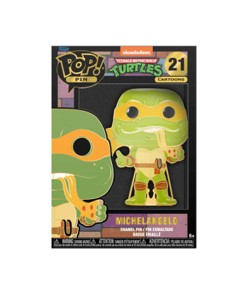 FUNKO POP PIN! MICHELANGELO 21 - TEENAGE MUTANT NINJA TURTLES