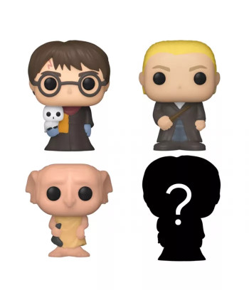 BITTY POP! HARRY POTTER, DACRO MALFOY, DOBBY & MISTERY - HARRY POTTER