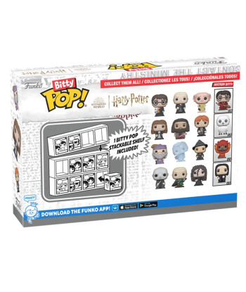 BITTY POP! HARRY POTTER, DACRO MALFOY, DOBBY & MISTERY - HARRY POTTER