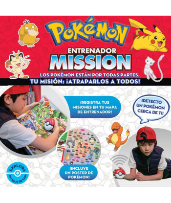 JUEGO DE MESA ENTRENADOR MISSION POKEMON