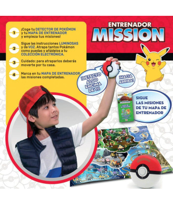 JUEGO DE MESA ENTRENADOR MISSION POKEMON