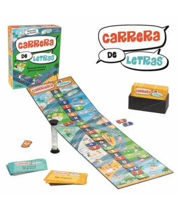 JUEGO DE MESA CARRERA DE LETRAS