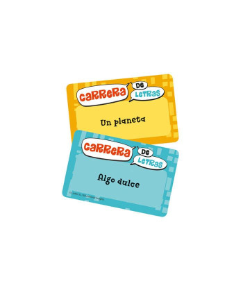 JUEGO DE MESA CARRERA DE LETRAS