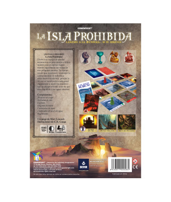 JUEGO DE MESA LA ISLA PROHIBIDA