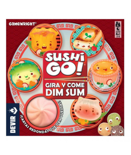 JUEGO DE MESA SUSHI GO! GIRA Y COME DIM SUM