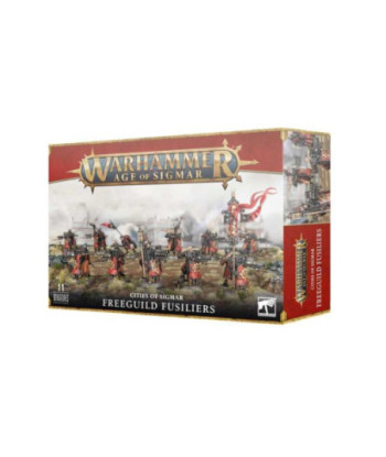 WARHAMMER AGE OF SIGMAR Fusileros del Gremio Libre