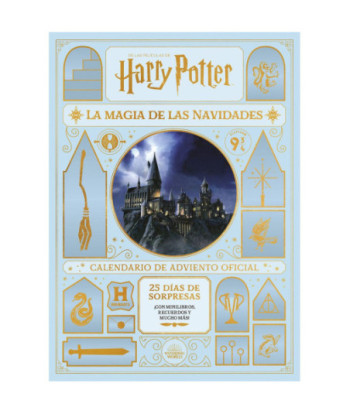 CALENDARIO ADVIENTO LA MAGIA DE LAS NAVIDADES HARRY POTTER MAPA MERODEADO