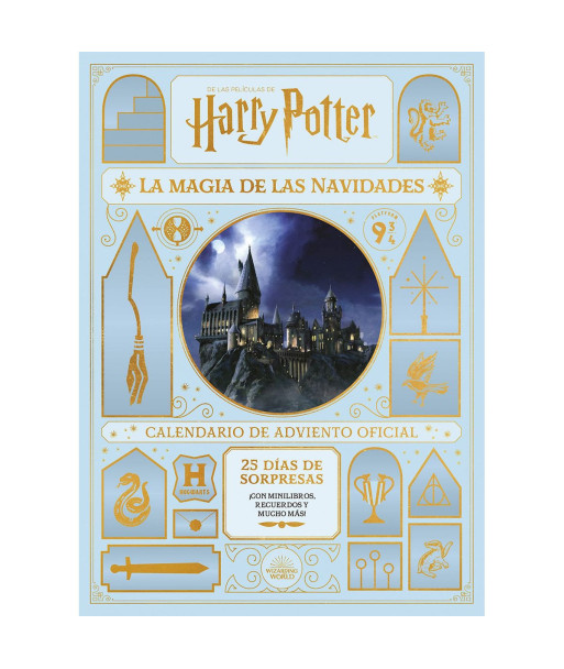 CALENDARIO ADVIENTO LA MAGIA DE LAS NAVIDADES HARRY POTTER MAPA MERODEADO