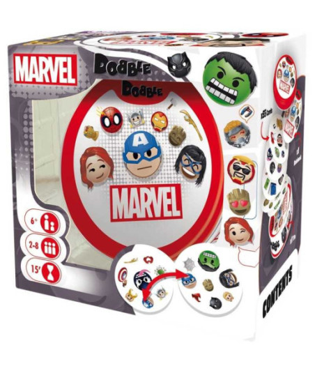 JUEGO DE MESA DOBBLE MARVEL