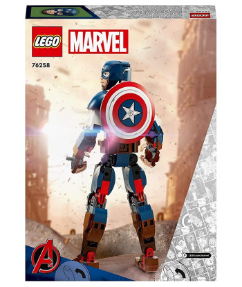 LEGO FIGURA PARA CONSTRUIR: CAPITAN AMERICA