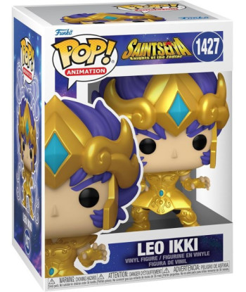 Figura Funko Pop Leo Ikki 1427 - Saint Seiya - Armadura Dorada de Leo