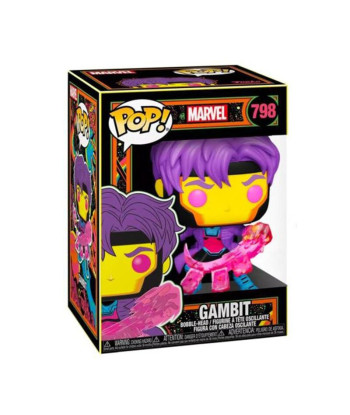 Figura Funko Pop Gambit Blacklight 798 - Marvel - Maestro de la Energía Cinética Edición Especial