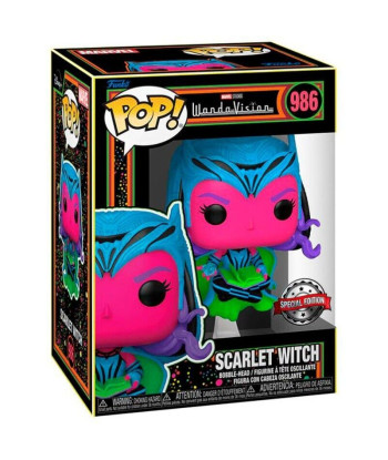 FUNKO POP! SCARLET WITCH (986) (BLACK LIGHT) - WANDAVISION