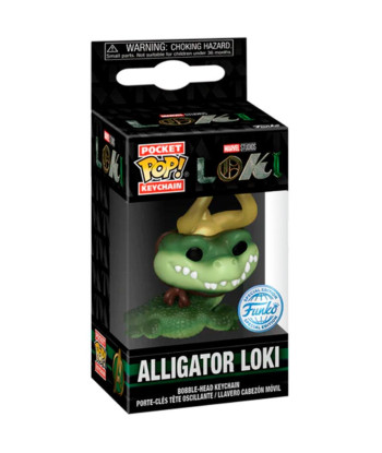 Llavero Pocket POP! ALLIGATOR LOKI - LOKI