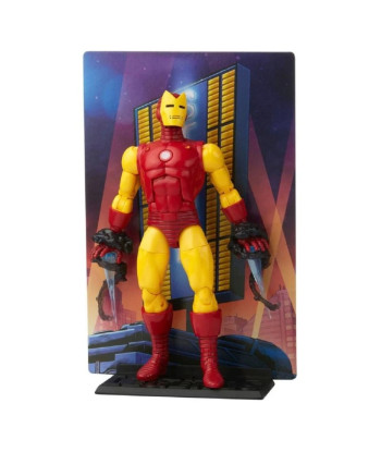 FIGURA MARVEL LEGENDS IRON MAN 20 AÑOS 15CM