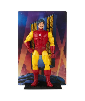 FIGURA MARVEL LEGENDS IRON MAN 20 AÑOS 15CM