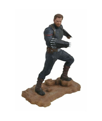 FIGURA INFINITY WAR MARVEL GALLERY Capitan America Estatua Pvc 23 Cm