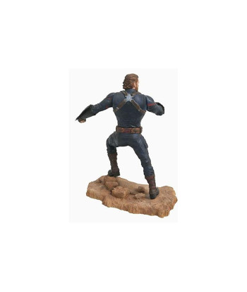 FIGURA INFINITY WAR MARVEL GALLERY Capitan America Estatua Pvc 23 Cm