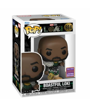Figura Funko Pop Boastful Loki 984 - Marvel Loki - El Dios del Martillo Dorado