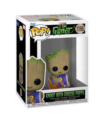 Funko POP! GROOT WITH CHEESE PUFFS (1196) - I AM GROOT