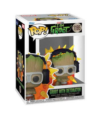 Funko POP! GROOT WITH DETONATOR (1195) - I AM GROOT