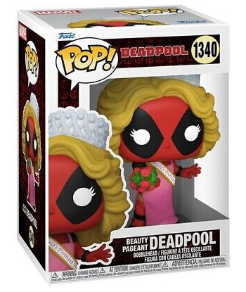 Figura Funko Pop Beauty Pageant Deadpool 1340 - Marvel Deadpool - La Reina de la Pasarela