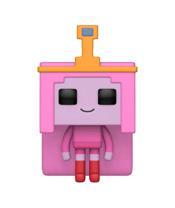Figura Funko Pop Princesa Chicle 415 - Adventure Time X Minecraft - La Soberana de Bloques del Reino de Chuches