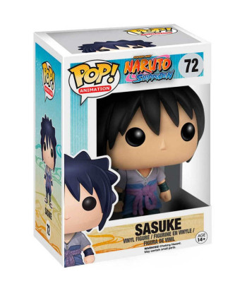Figura Funko Pop Sasuke Uchiha 72 - Naruto Shippuden - Coleccionable Anime