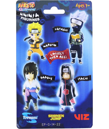 NARUTO SHIPPUDEN FIGURA MINININJA SASUKE 8CM