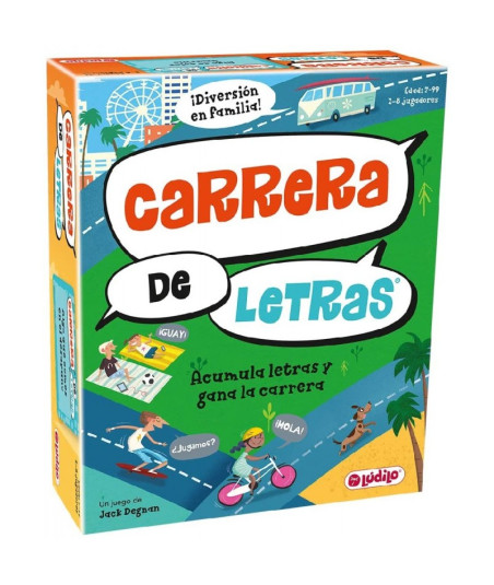 JUEGO DE MESA CARRERA DE LETRAS