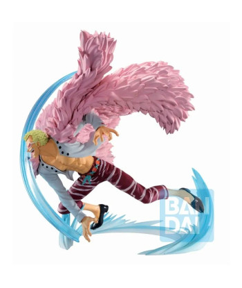 DONQUIXOTE DOFLAMINGO FIGURA 9 CM ONE PIECE OP DUEL MEMORIES