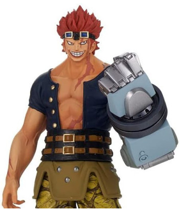 Figura Banpresto DXF The Grandline Men One Piece 17cm - Eustass Kid - Capitán de los Piratas de Kid