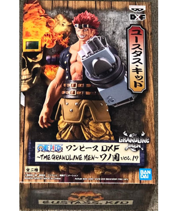 Figura Banpresto DXF The Grandline Men One Piece 17cm - Eustass Kid - Capitán de los Piratas de Kid