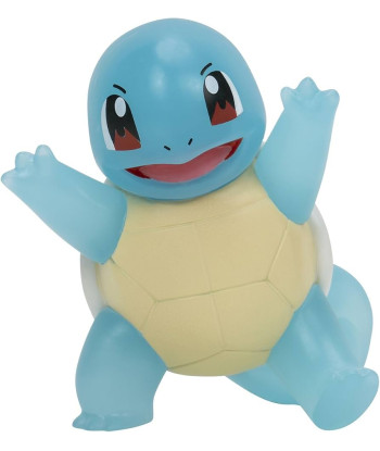 Figura Select Squirtle translúcido Pokemon 7 cm