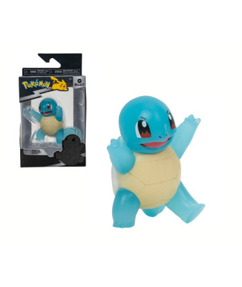 Figura Select Squirtle translúcido Pokemon 7 cm