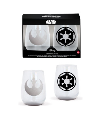 Pack vasos de cristal Star Wars