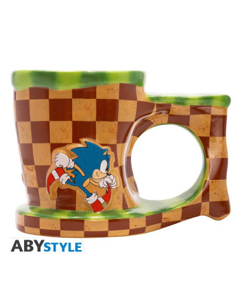 TAZA 3D SONIC RUN 250ML