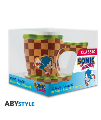 TAZA 3D SONIC RUN 250ML