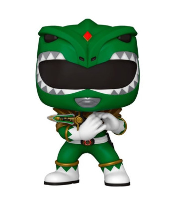 Figura Funko Pop Green Ranger 1376 - Power Rangers - ¡El Poder del Dragonzord!