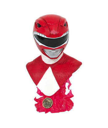 Busto Power Ranger Rojo 25cm