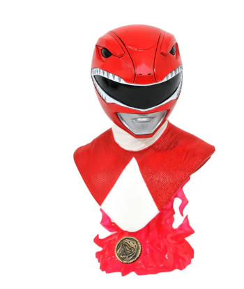 Busto Power Ranger Rojo 25cm