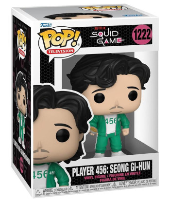 Funko POP! PLAYER 456 SEONG GI-HUNG (1222) - JUEGO DEL CALAMAR