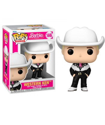 Figura Funko Pop Ken Vaquero 1379 - Barbie: La Película - Western Ken