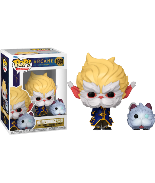 Funko POP! HEIMERDINGER WITH PORO (1605) - ARCANE