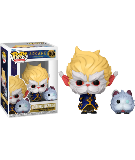 Funko POP! HEIMERDINGER WITH PORO (1605) - ARCANE