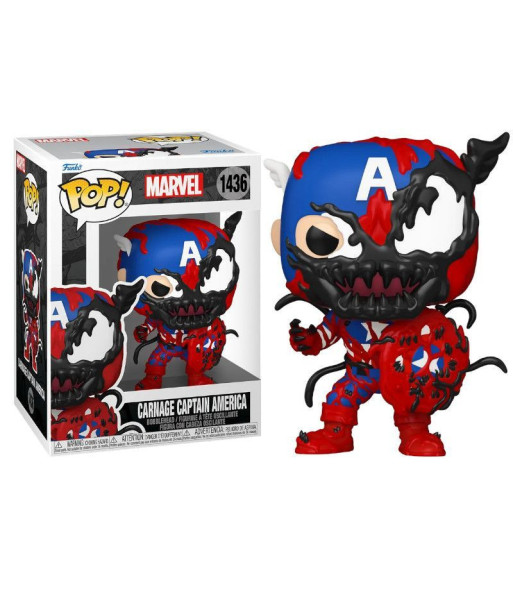 Funko POP! CARNAGE CAPTAIN AMERICA (1436) - MARVEL