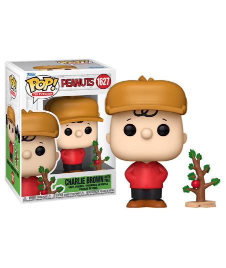 Figura Funko Pop Charlie Brown with Tree 1627 - Peanuts - La Magia del Árbol más Humilde