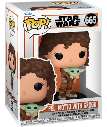 Funko POP! PELI MOTTO WITH GROGU (665) - STAR WARS